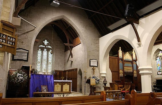 Image of the inside of Saint Clements Yass - Yass Valley Anglican Churches