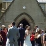 Image of a Wedding at St Clements, Outside - Yass Valley Anglican Churches